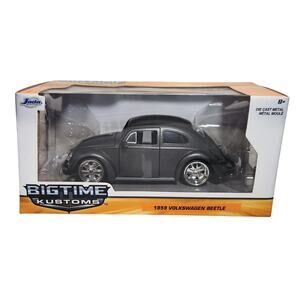 Jada Bigtime Kustoms 1959 Volkswagen Beetle Metallic Gray 1/24 Scale Brand New